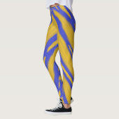 Golden Cloud Wellen Reflexion Leggings (Links)