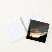 Golden Cloudy Sunset.... Notizblock (Innenseite)