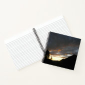 Golden Cloudy Sunset...... Notizblock (Innenseite)