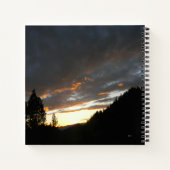 Golden Cloudy Sunset...... Notizblock (Rückseite)