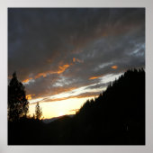 Golden Cloudy Sunset...... Poster (Vorne)