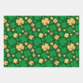 Golden Clover Charm 🍀 Geschenkpapier Set (Vorderseite 2)