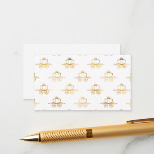 Golden Coaches Aschenputella Princess Royal Magie Begleitkarte