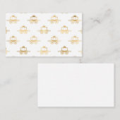 Golden Coaches Aschenputella Princess Royal Magie Mitteilungskarte (Vorne/Hinten)