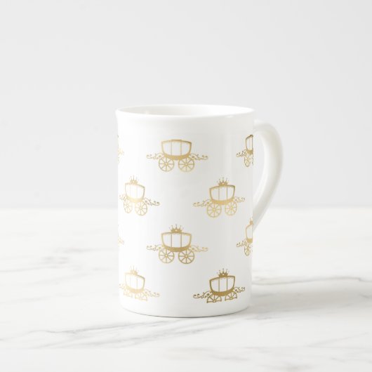 Golden Coaches Aschenputtel Prinzessin Königliche Porzellantasse (Vorderseite Rechts)