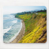 Golden Coastline in Bloom Mousepad (Vorne)