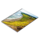 Golden Coastline in Bloom Notizblock (Linke Seite)