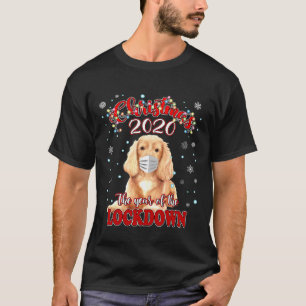 Golden Cocker Spanischer Hund Quarantäne 20 T-Shirt