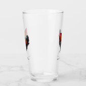 Golden Cockerel Rooster glass Glas (Rechts)