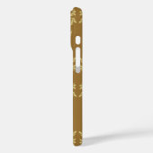 Golden Coffee Wirbel Case Mate Samsung Galaxy Fall (Rückseite / Links)