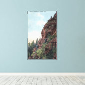 Golden, Colorado - Ausblick auf die Berge Leinwanddruck (Insitu (Holzboden))