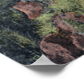 Golden, Colorado - Ausblick auf die Berge Poster (Ecke)