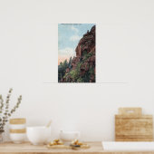 Golden, Colorado - Ausblick auf die Berge Poster (Küche)