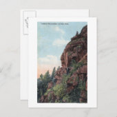 Golden, Colorado - Ausblick auf die Berge Postkarte (Vorne/Hinten)