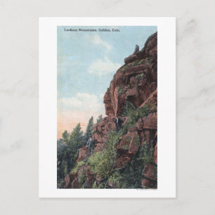 Golden, Colorado - Ausblick auf die Berge Postkarte