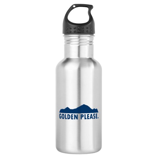 Golden Colorado Bitte Edelstahlflasche (Vorderseite)