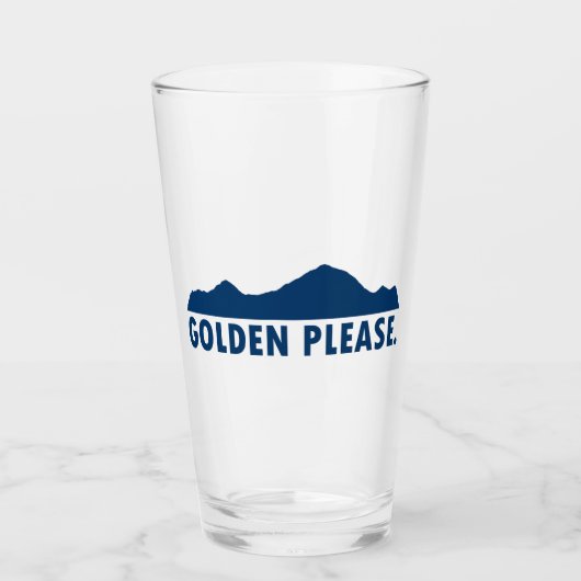 Golden Colorado Bitte Glas (Vorderseite)