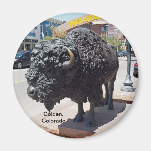 Golden Colorado Magnet (Vorne)
