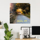 Golden. Colorado Poster (Heimbüro)