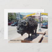 Golden Colorado Postkarte (Vorne/Hinten)