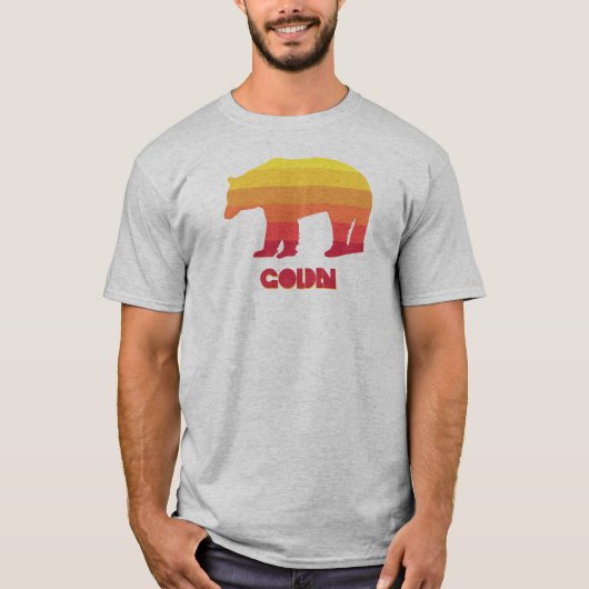 Golden Colorado Rainbow Bear T-Shirt (Vorderseite)