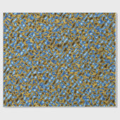 Golden colours pattern  geschenkpapier (Flach)