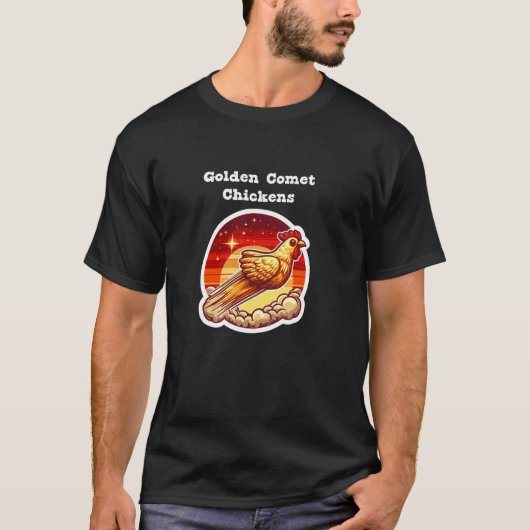 Golden Comet Huhn T-Shirt (Vorderseite)
