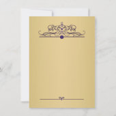 Golden Confetti 70. Geburtstagsparty Einladung (Rückseite)