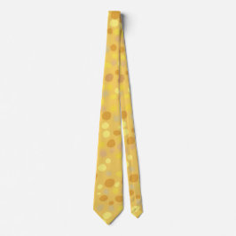 Golden Confetti Dots Neck Tie Krawatte