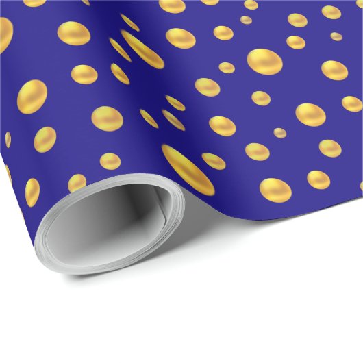 Golden Confetti Festival - Martha Argerich Projekt Geschenkpapier (Rolleneckpunkt)