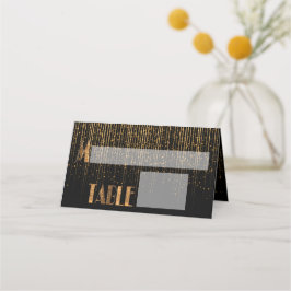Golden Copper Star Dusche Platzkarte