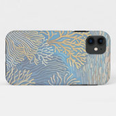 Golden Corals Deep Ocean Case-Mate iPhone Hülle (Rückseite (Horizontal))