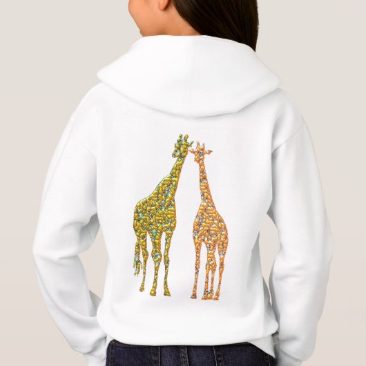 Golden Couple Giraffe Hoodie (Rückseite)