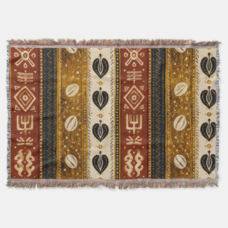 Golden Cowrie™ | Luxuriöser afrikanischer Wandkuns Decke