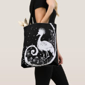 Golden Crane Silhouette Tasche (Von Nahem)