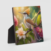 Golden Create Honeyeater Fantasy Bird Fotoplatte (Vorderseite)