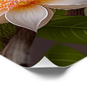 Golden Create Honeyeater Fantasy Bird Poster (Ecke)
