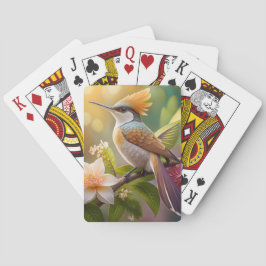 Golden Create Honeyeater Fantasy Bird Spielkarten