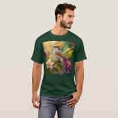 Golden Create Honeyeater Fantasy Bird T-Shirt (Vorne ganz)