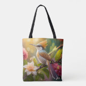 Golden Create Honeyeater Fantasy Bird Tasche (Rückseite)
