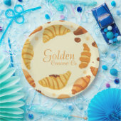 Golden Crescent Co Pappteller (Party)