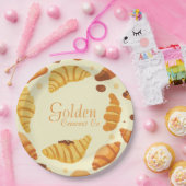 Golden Crescent Co Pappteller (Party)