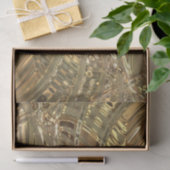 Golden Crinkle Foil Pattern + Ihre Idee Seidenpapier (Geschenk)