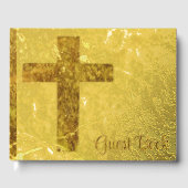 Golden Cross Gästebuch (Vorderseite)