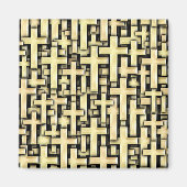 Golden Crosses Magnet (Vorne)