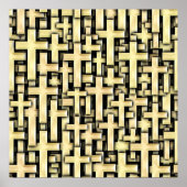 Golden Crosses Poster (Vorne)