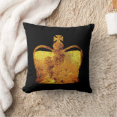 Golden Crown King's Cushion Kissen (Decke)