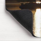 "Golden Cruise" Sailboat Mousepad (Ecke)