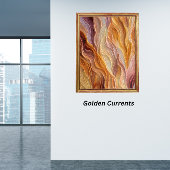 Golden Currents Poster