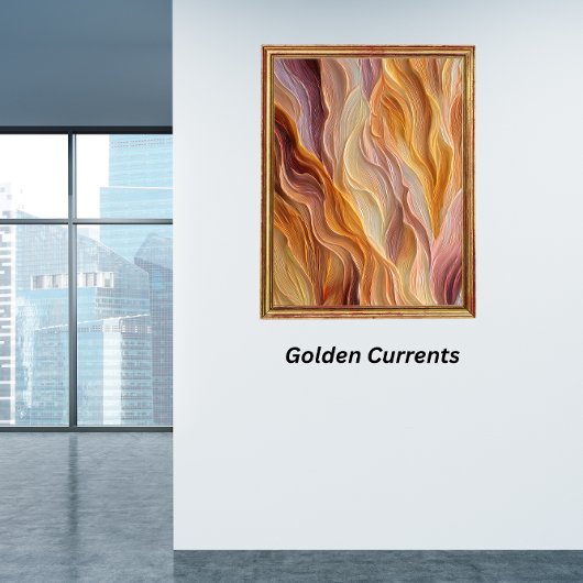 Golden Currents  Poster